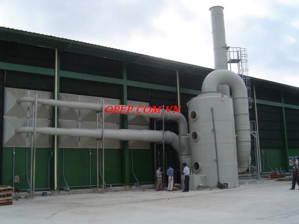 Thiết bị xử lý khí bằng nhựa PP - Công Ty TNHH OPEP Việt Nam